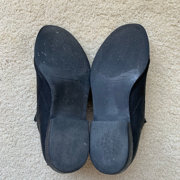 UGG Glee Leather Ankle Boots 7 - Picture 7 of 10